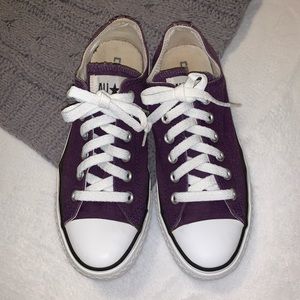 Purple Converse